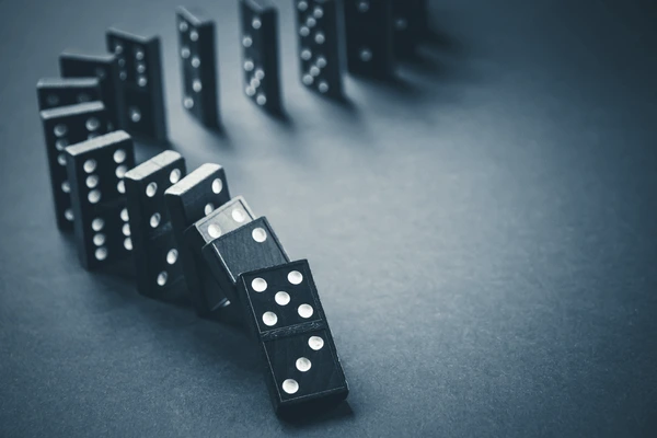 How to always win when playing dominoes: Use the doubling strategy