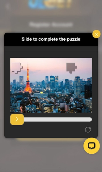 Step 3: Slide to complete the puzzle